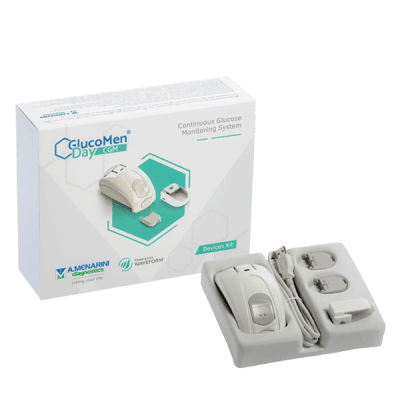 Glucomen Day CGM е система за непрекъснат мониторинг на кръвната глюкоза
